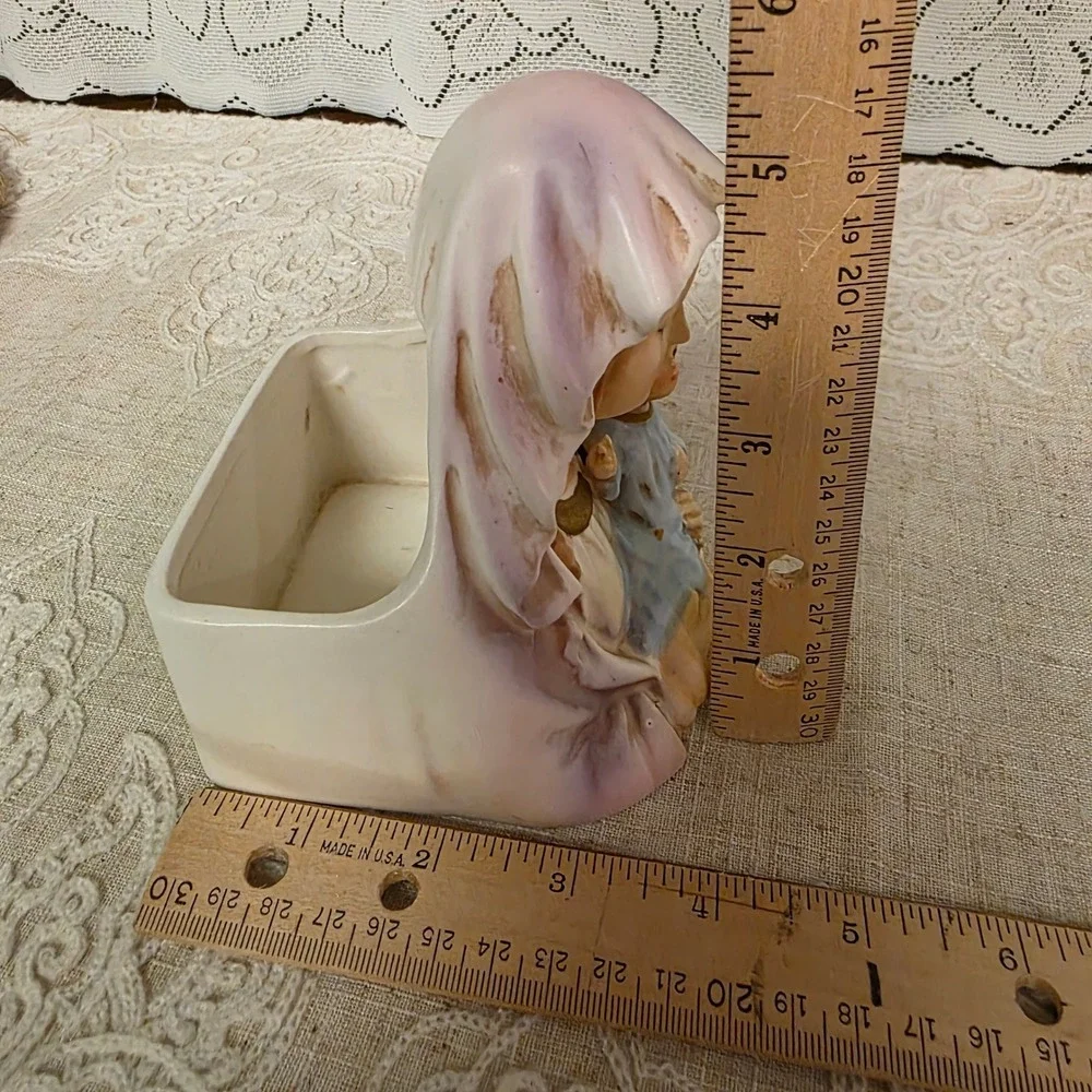 Napcoware Madonna and Child Planter 5.5